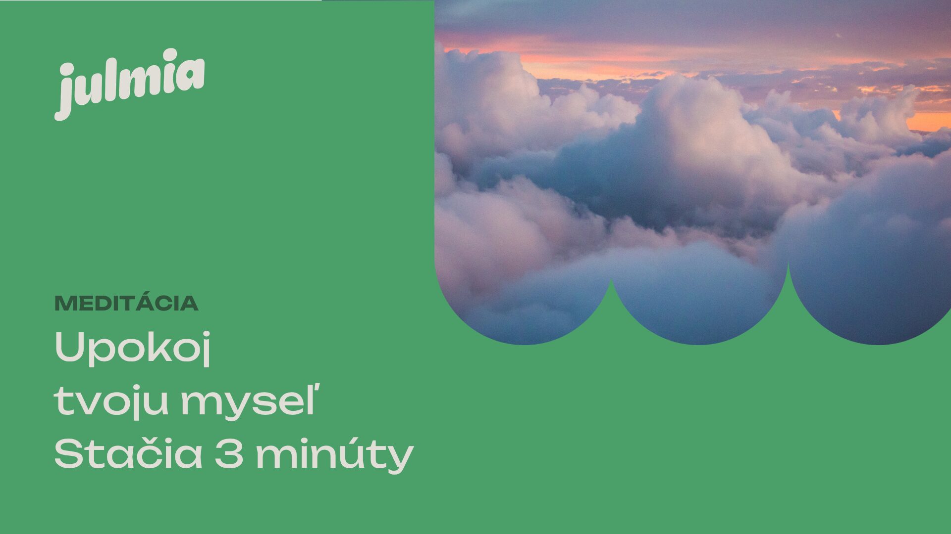 Upokoj tvoju myseľ za 3 minúty | Meditácia s vizualizáciou